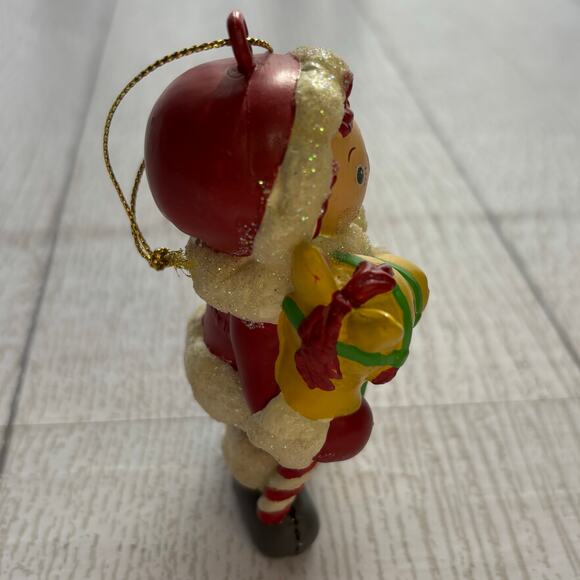 Vintage Raggedy Ann Santa Holiday Ornament with Hobby Horse - Picture 2 of 7
